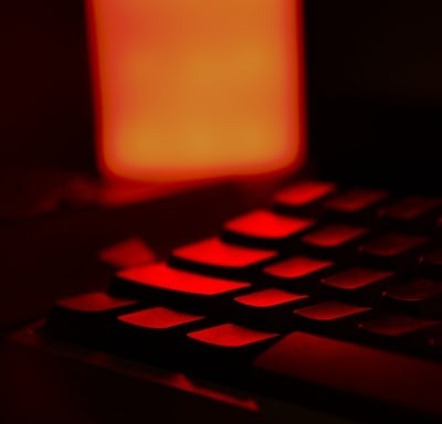 Ilustração abstrata de segurança digital